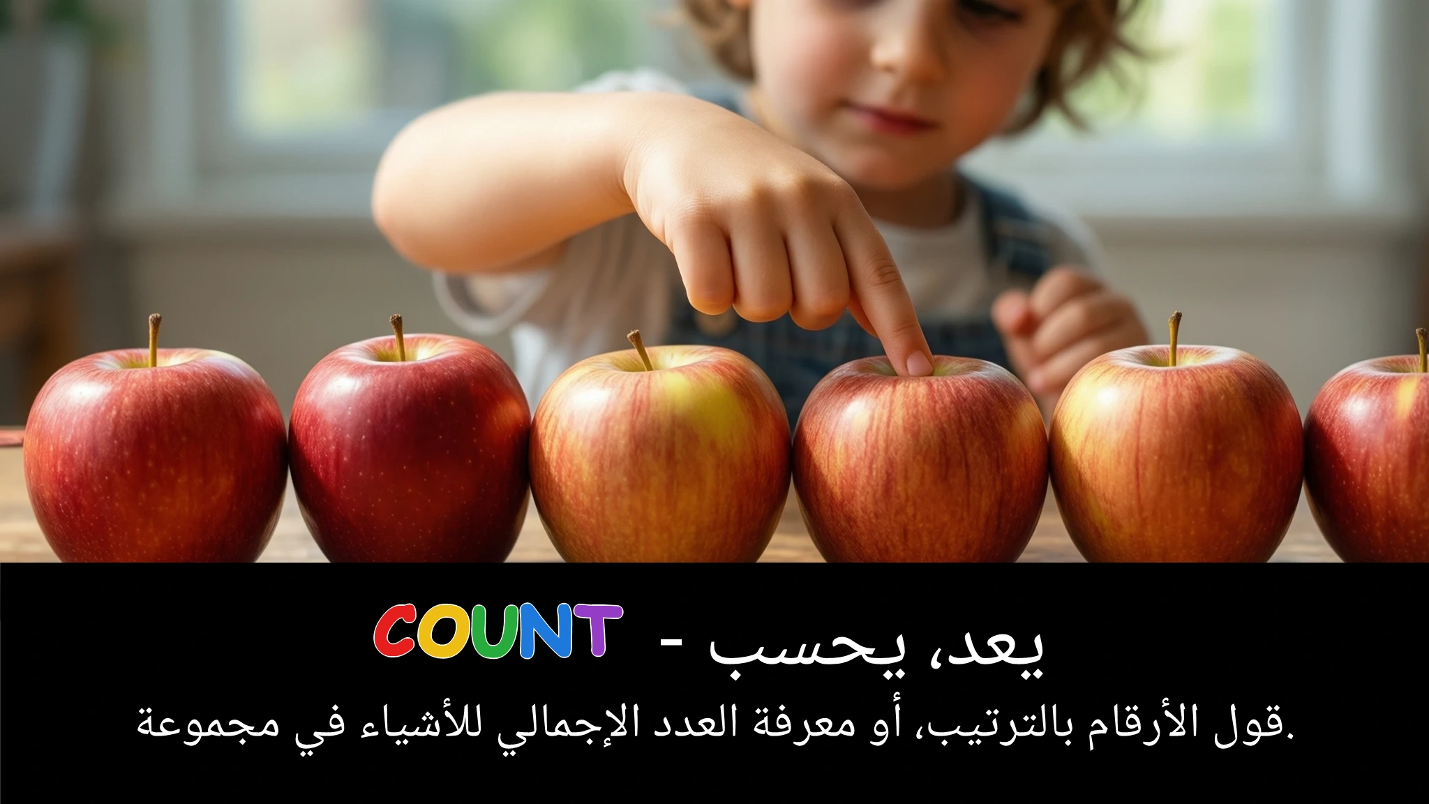 Arabic Illustration for count